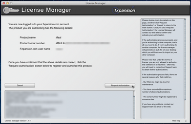 Fxpansion license manager download